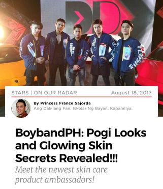Boybandph x Luxxe Reveal featured in Noink