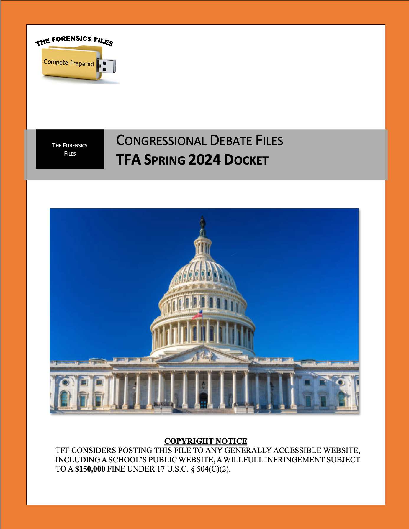 TFA Spring 2025 Congress File