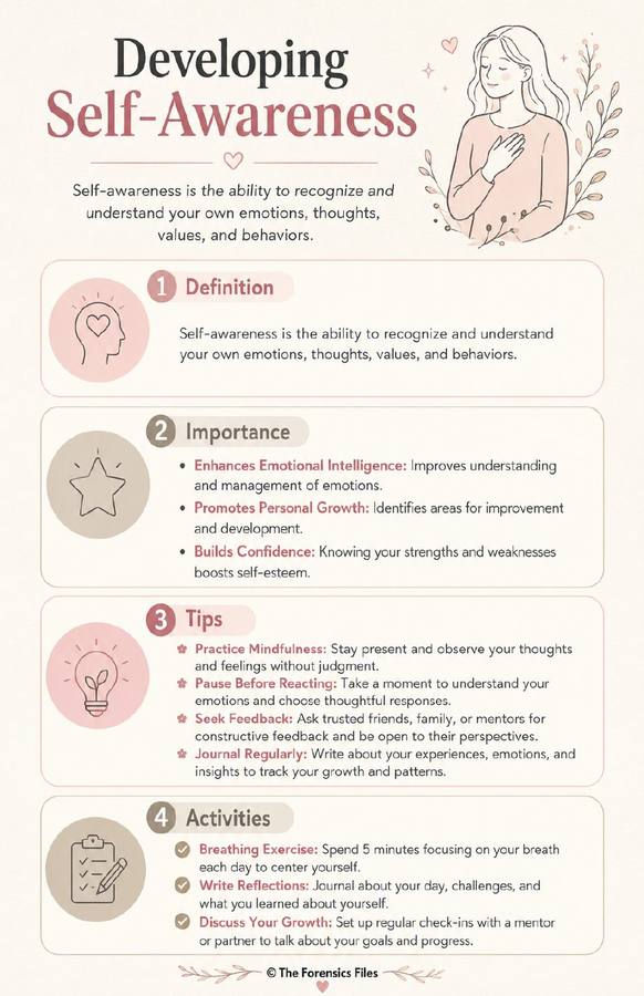 Developing Self-Awareness - Intrapersonal Communication Poster