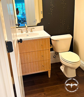 Bathroom remodeled