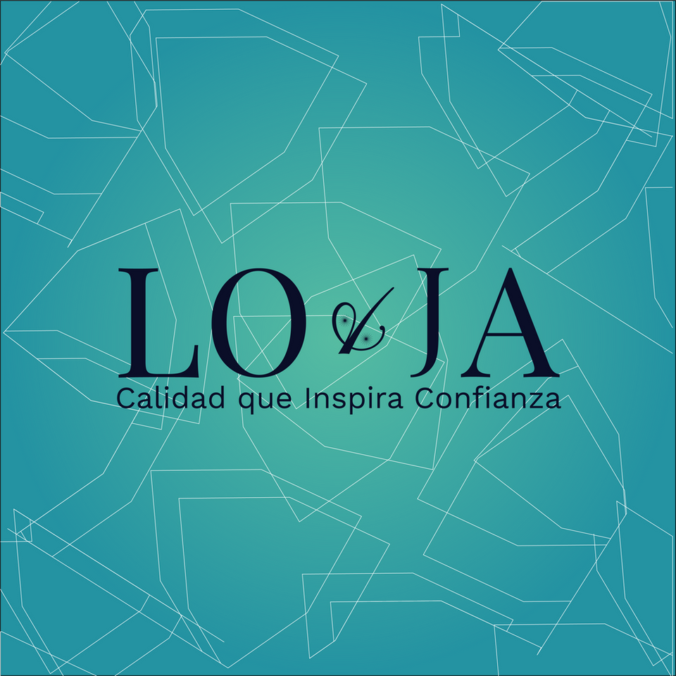 This is a company logo created for LO&JA. This company sells a variety of products in Guatemala Central America