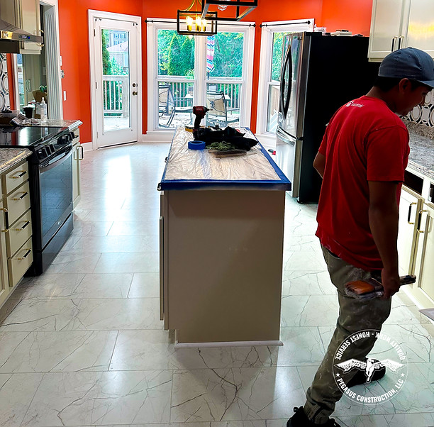 Beautiful Kitchen was rebuilt