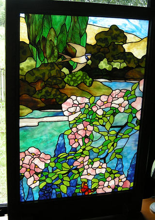 ステンドグラスパネル