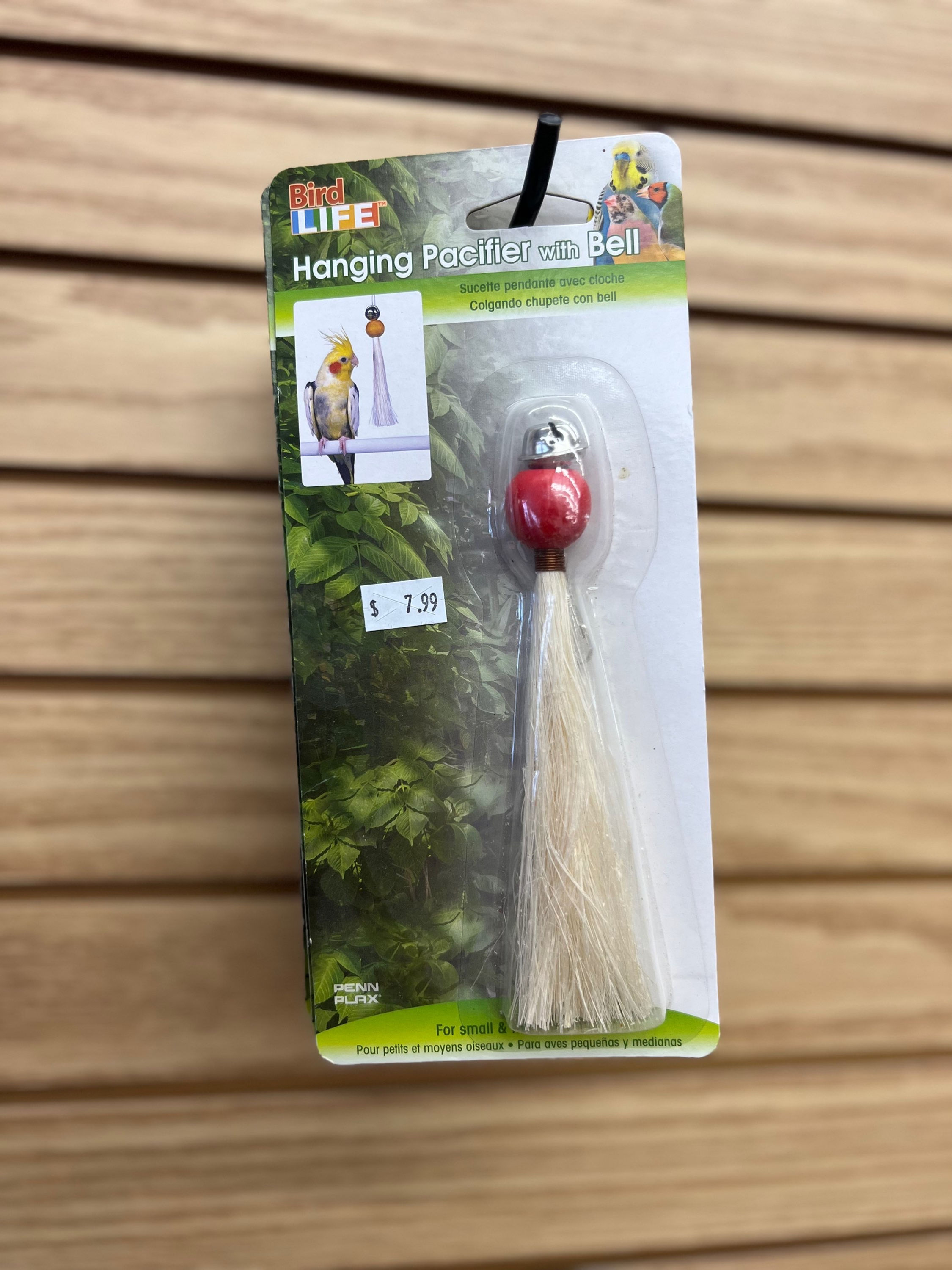 Penn Plax - Hanging Pacifer w/Bell Large Toy