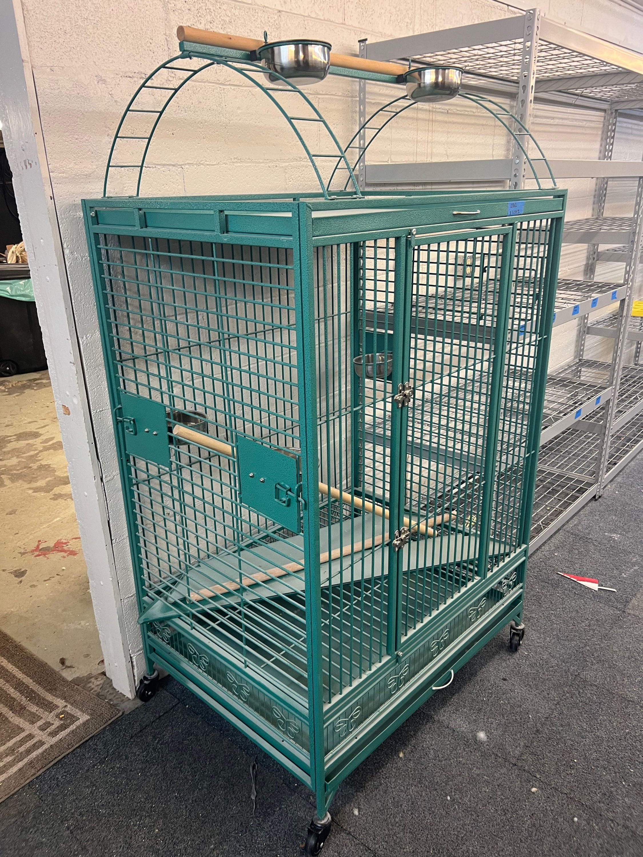 New Kilauea Kastle Green Playtop X- Large Bird Cage