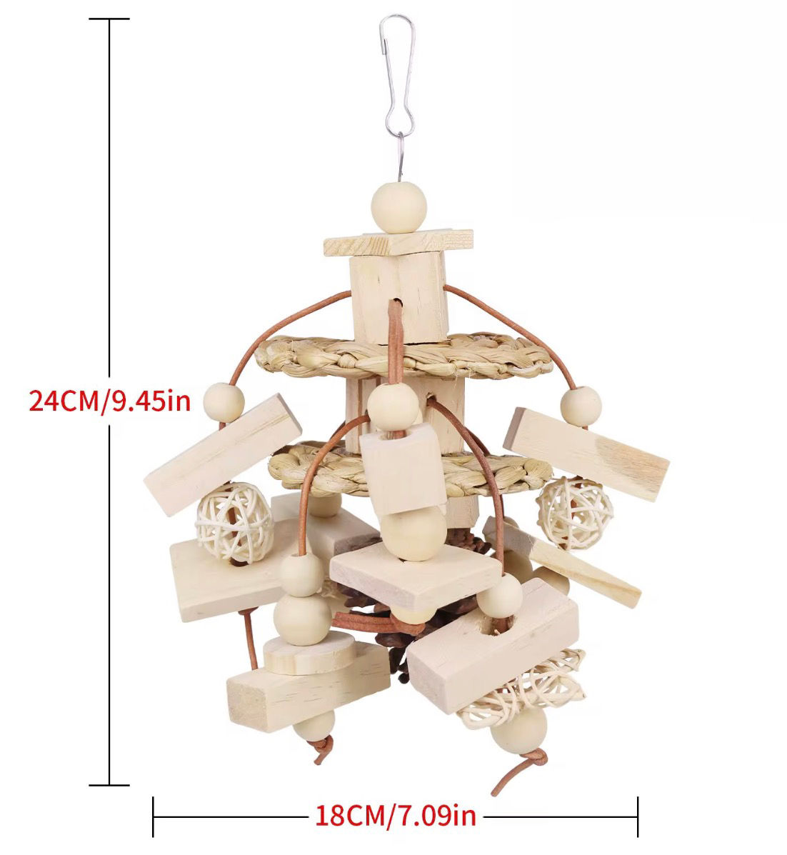UFO- Natural Bird Toy