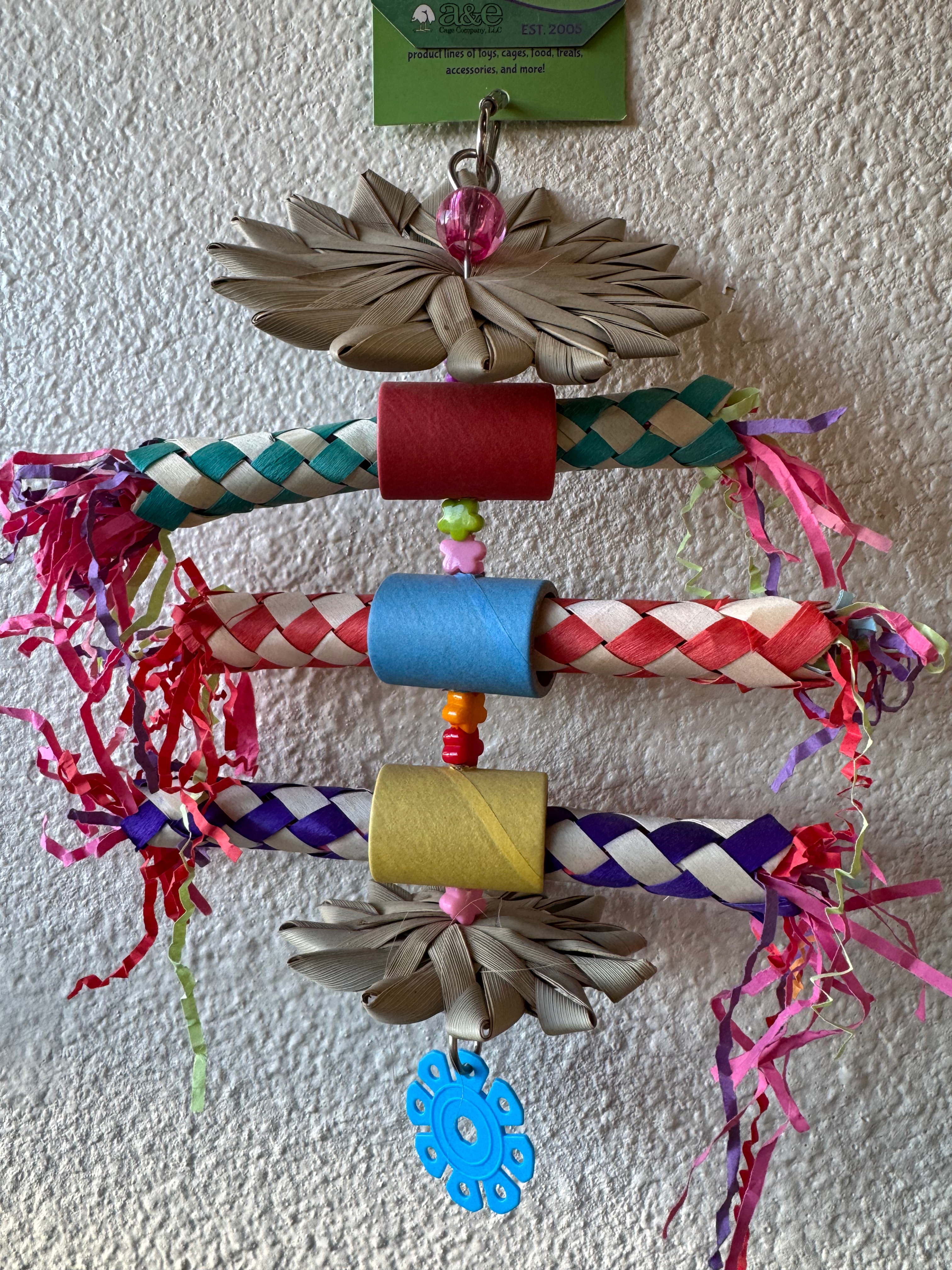 A&E - Jumping Jack Bird Toy