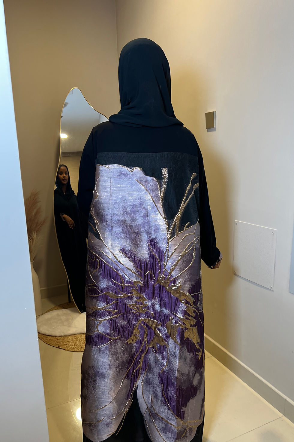 Thumbnail: The Roz Abaya - Purple