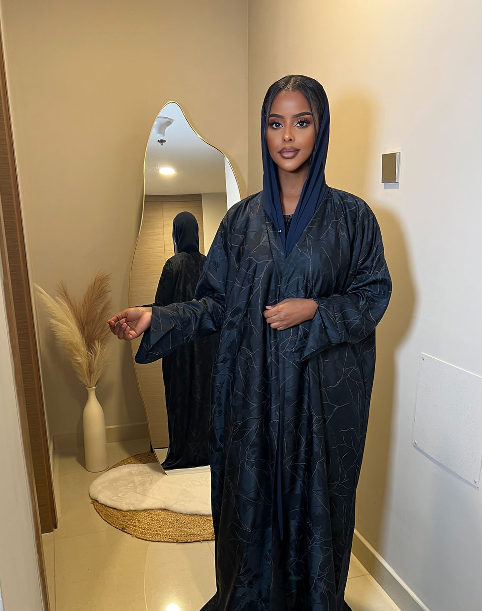 Twilight Abaya - Dark Blue