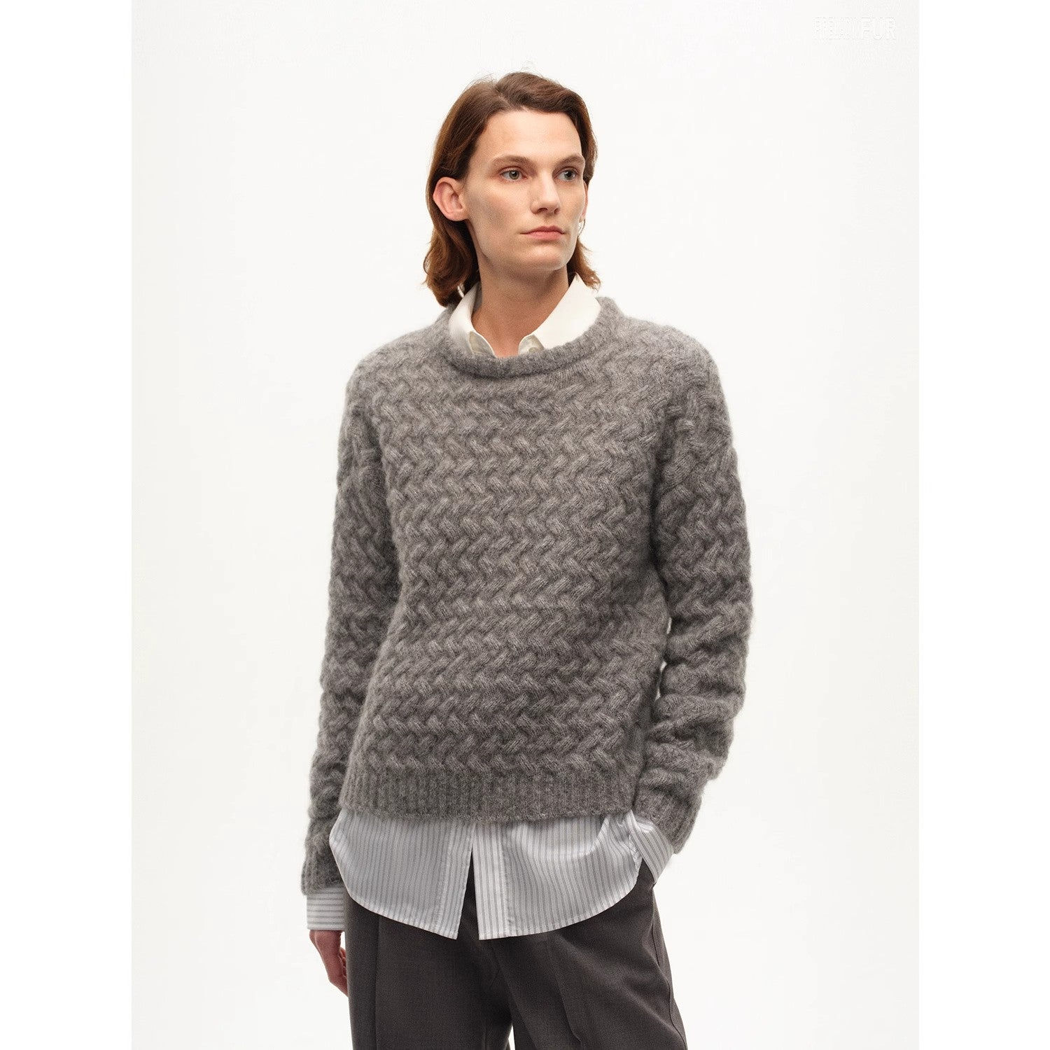 Classic Mohair Pullover Sweater