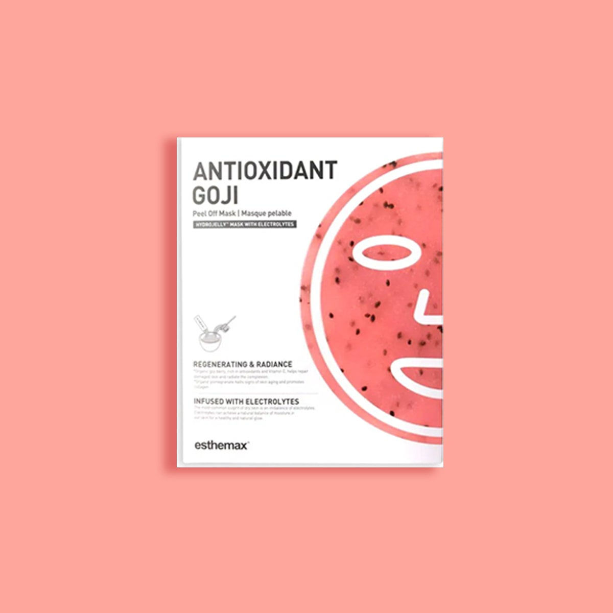 ESTHEMAX | Antioxidant Goji HYDROJELLY Mask Kit | UttamSkinLaser