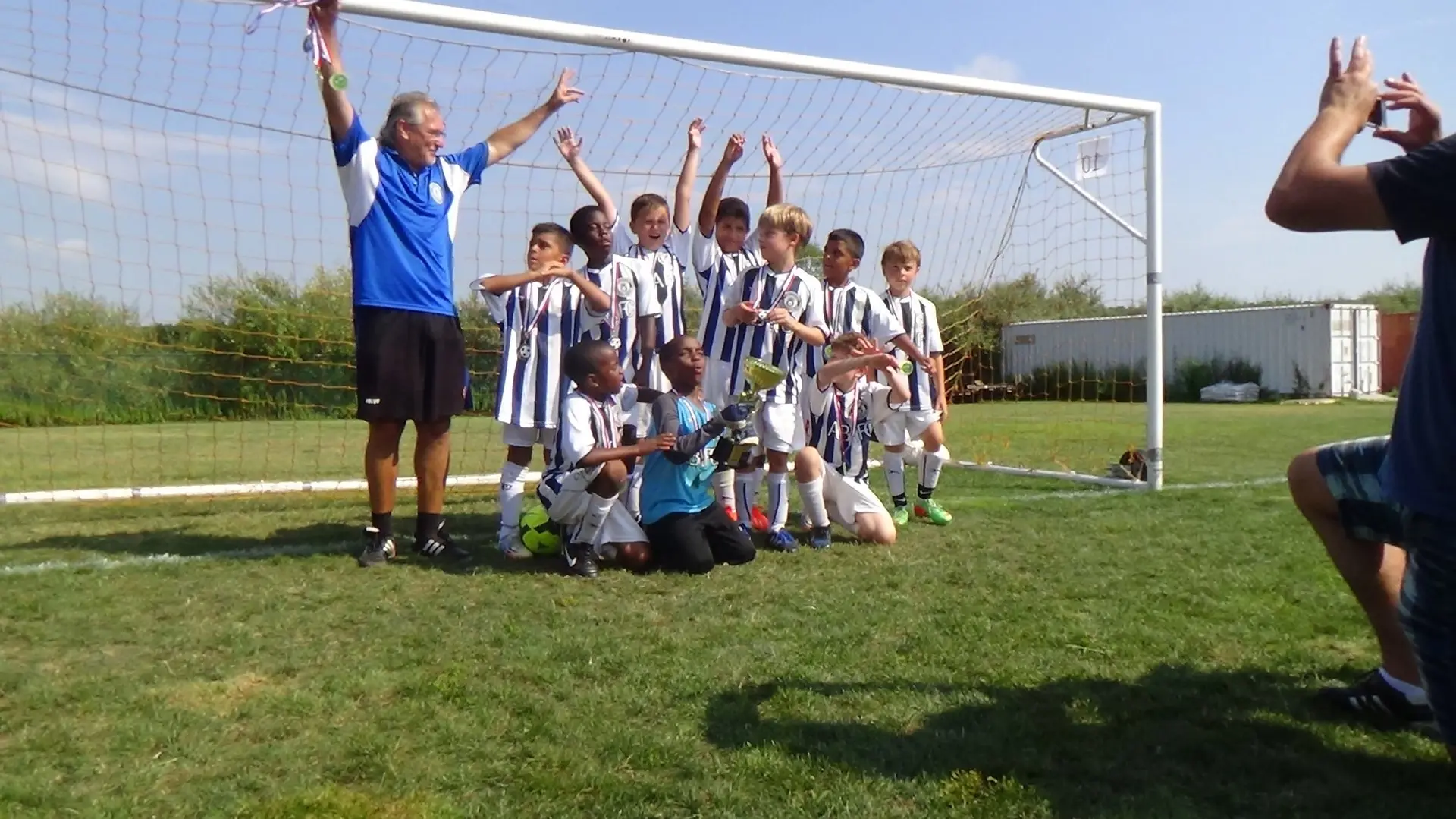 Alba Black Eagles soccer champions