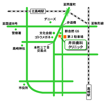 井田歯科クリニック_マップ