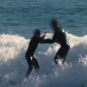 agressão no surf