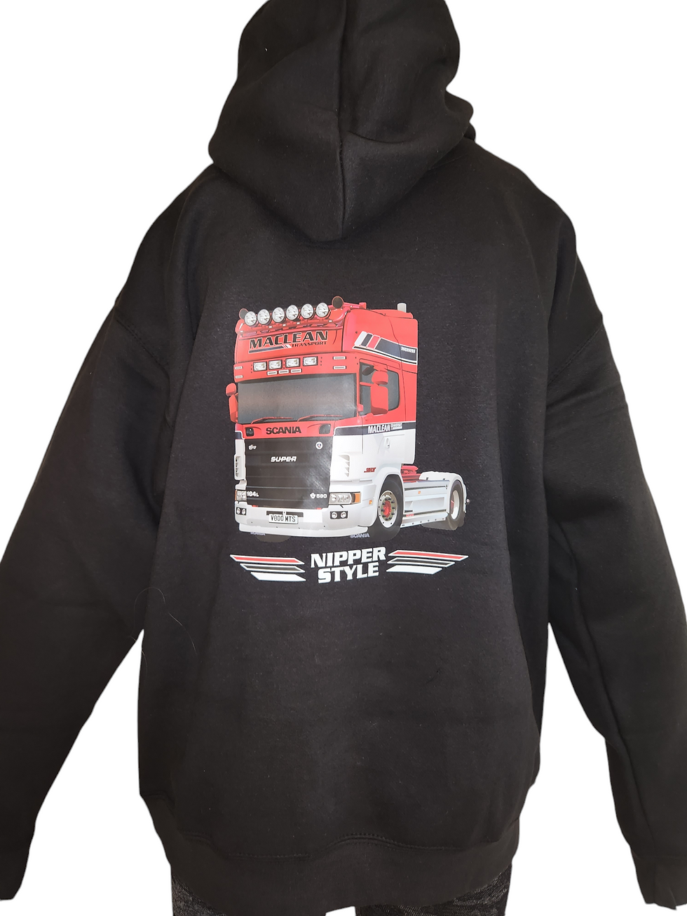 Thumbnail: Rear of the Nipper Style hoodie