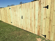 Faced Nail Treated Pine Fence
