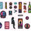 Miniaturbild: Brickpunk City 1 - Sticker Sheet