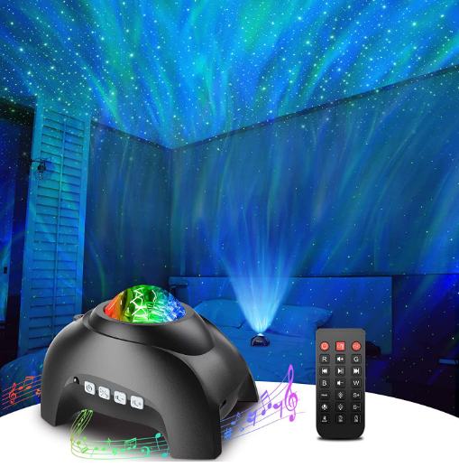 Proyector de Auroras Northern Galaxy Light con Altavoz Bluetooth