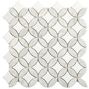 Stone & Marble Superellipse Thassos, Carrara Natural 12x12.jpg