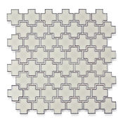 Savoy Classic Mosaic Swiss Cross Cottonwood 11x11.jpg