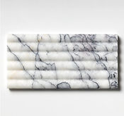Lilac Honed Flute Trim Marble Tile 6x12.jpeg