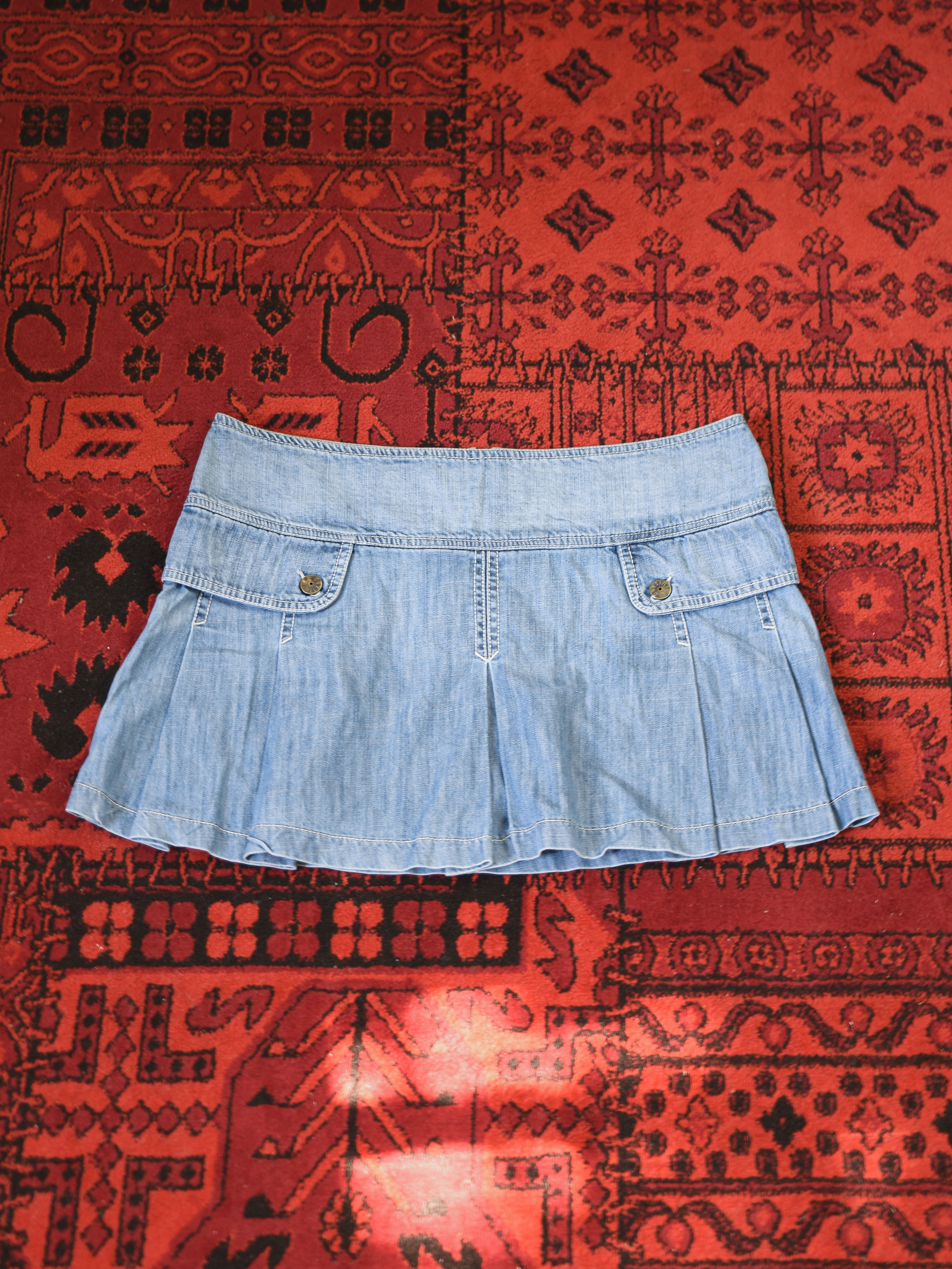 Y2K denim mini skirt size 43 (eu)