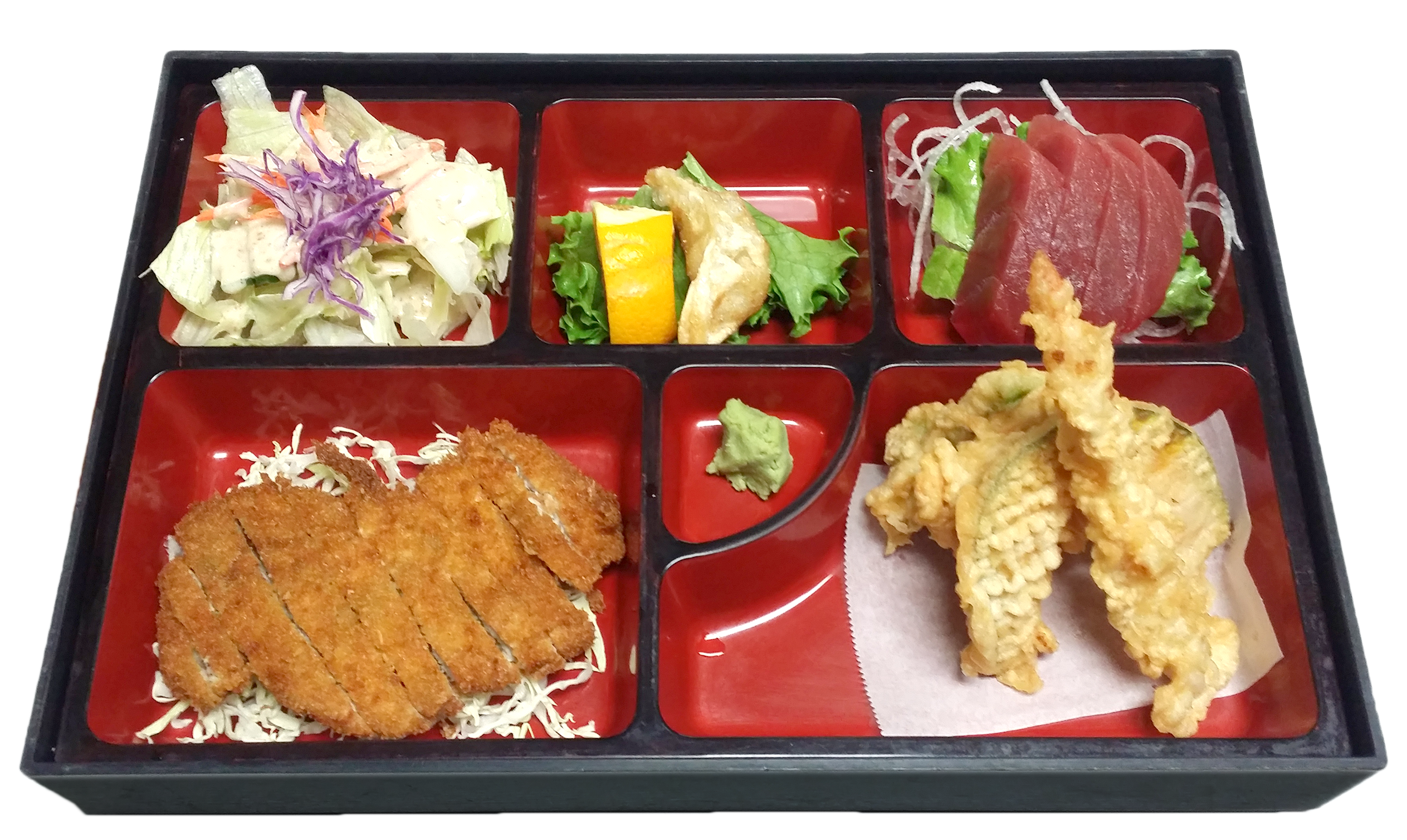 Arranged Food and Objects