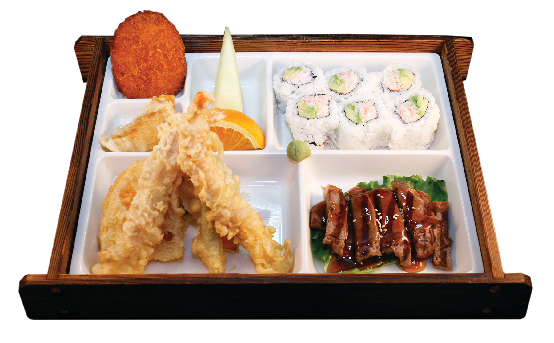 Arranged Food and Objects