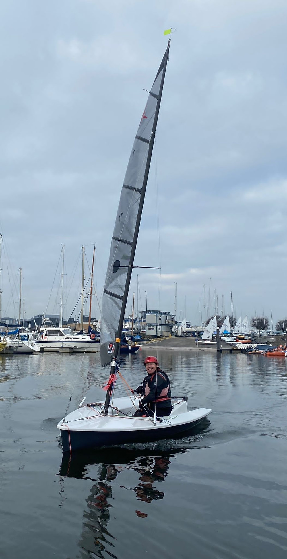 Martin Sailing his Supernova