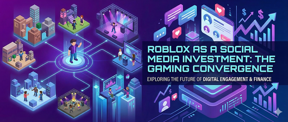 The $50 Billion Question: Is Roblox a Gaming Company or the Future of Social Media?