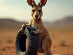 Tyres get topical down under
