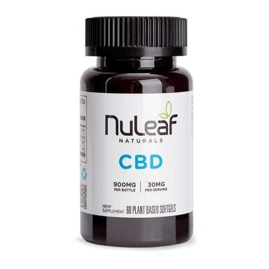 Thumbnail: NuLeaf Naturals - CBD Softgels - Full Spectrum Hemp - 300mg-1800mg