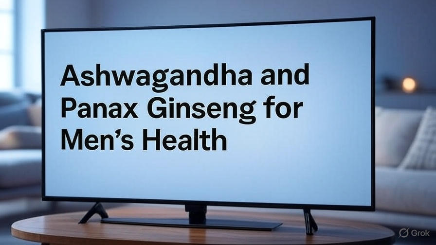 Ashwagadha and Panax Ginseng for Men's Health - Yoon Hang Kim MD Integrative & Functional Medicine