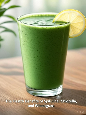 Spirulina Chlorella, and Wheatgrass Health Benefits Yoon Hang Kim MD MPH Integrative & Functional Medicine Physician