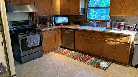 kitchen before remodel