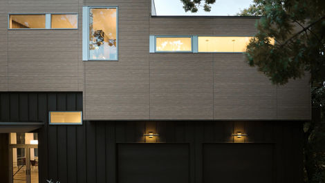 modern second story to lake home