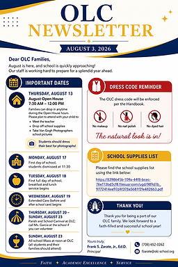 OLC Newsletter 8/3/26