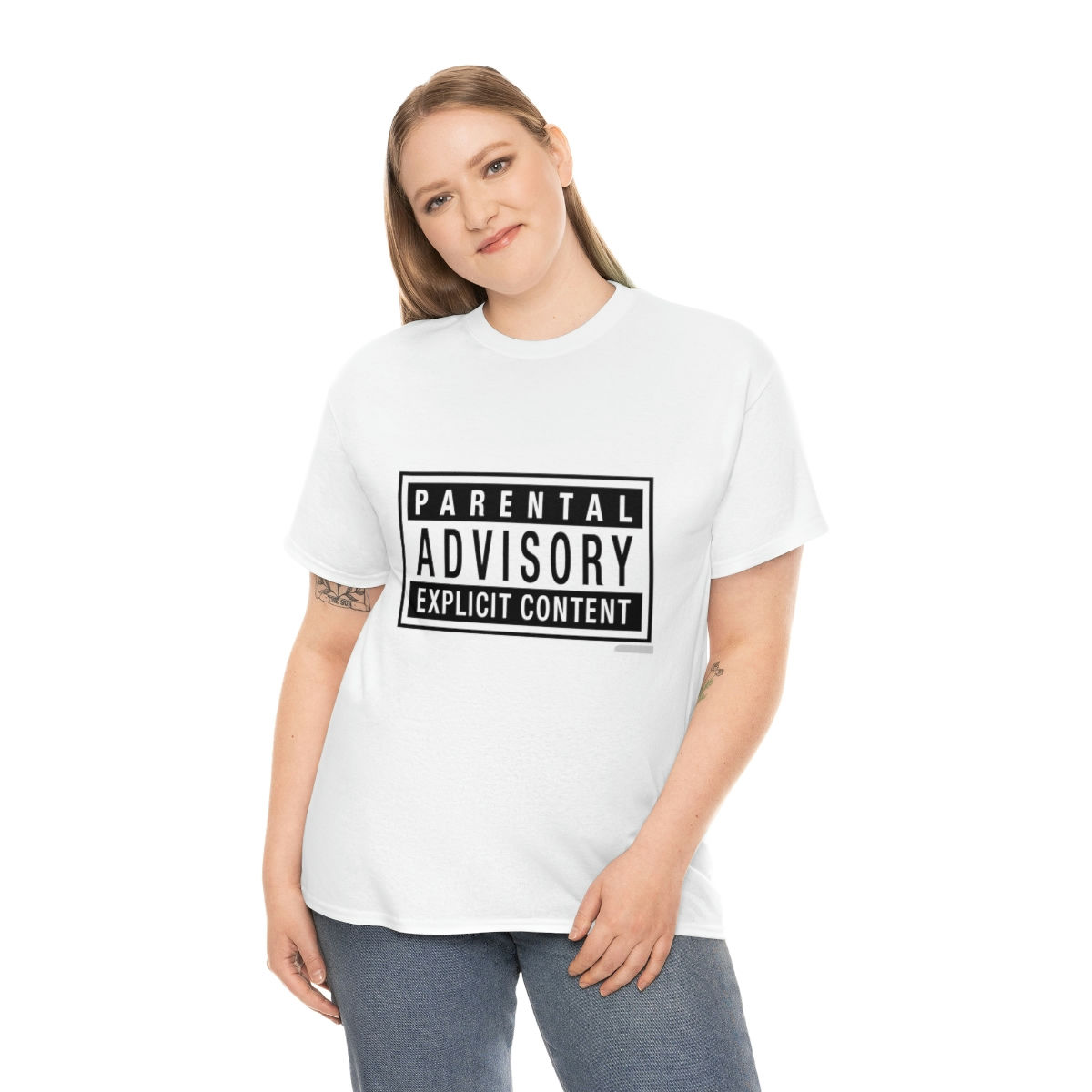 Uni Parental Advisory Tee