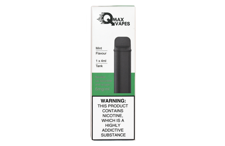 QMax Mint Flavour Refill Tank