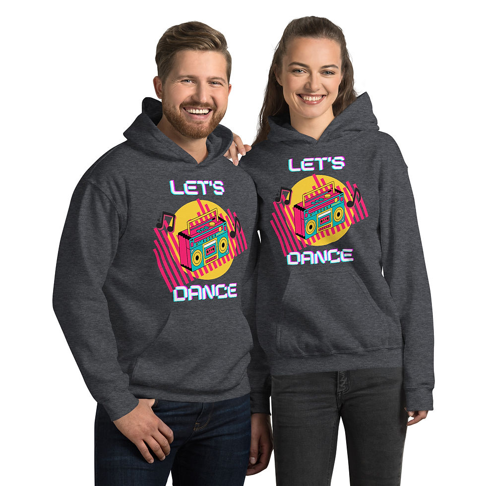 Thumbnail: LET'S DANCE - Unisex Hoodie