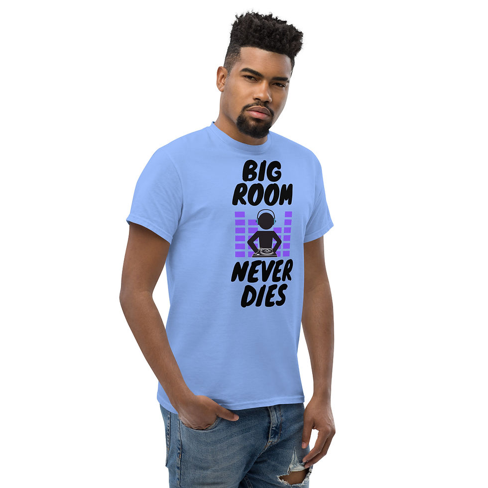 Thumbnail: BIG ROOM NEVER DIES - Unisex Classic Tee (Light)