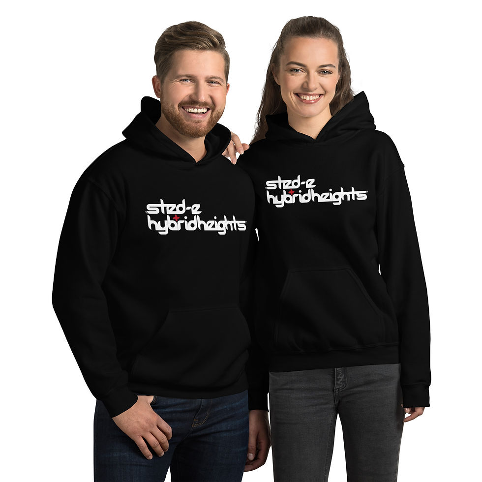 Thumbnail: STED-E & HYBRID HEIGHTS - Unisex Hoodie
