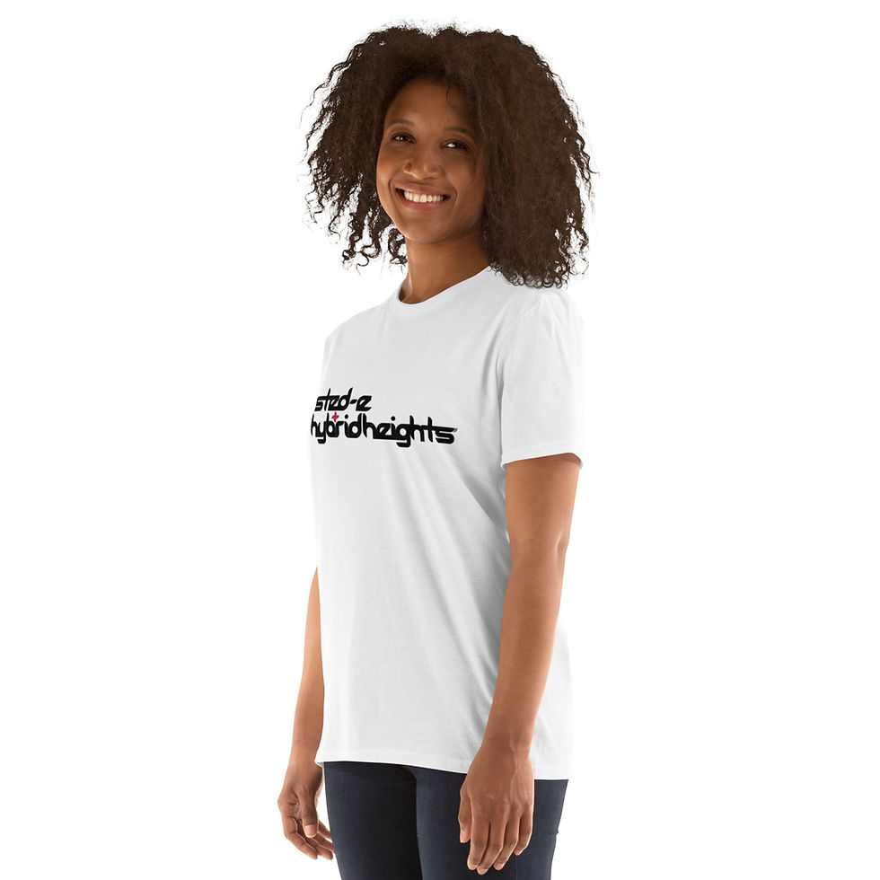 Thumbnail: STED-E & HYBRID HEIGHTS - Short-Sleeve Unisex T-Shirt