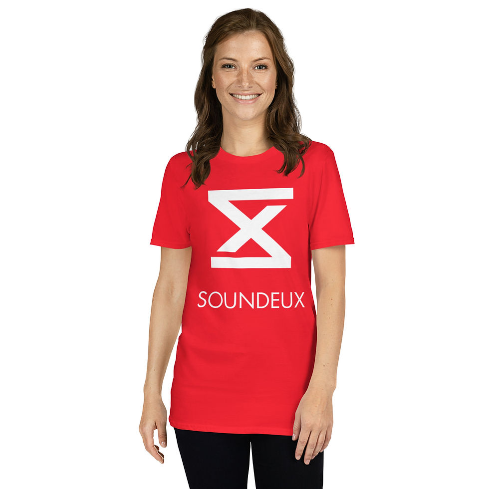 Thumbnail: SOUNDEUX - Short-Sleeve Unisex T-Shirt