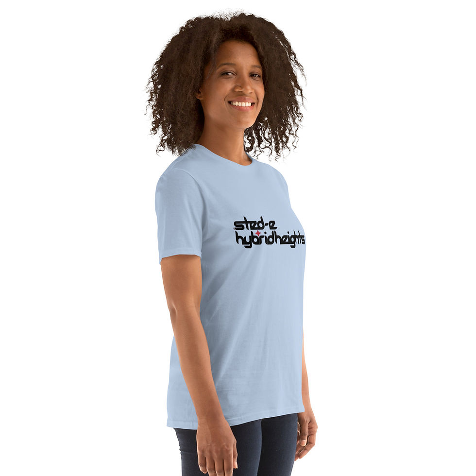 Thumbnail: STED-E & HYBRID HEIGHTS - Short-Sleeve Unisex T-Shirt