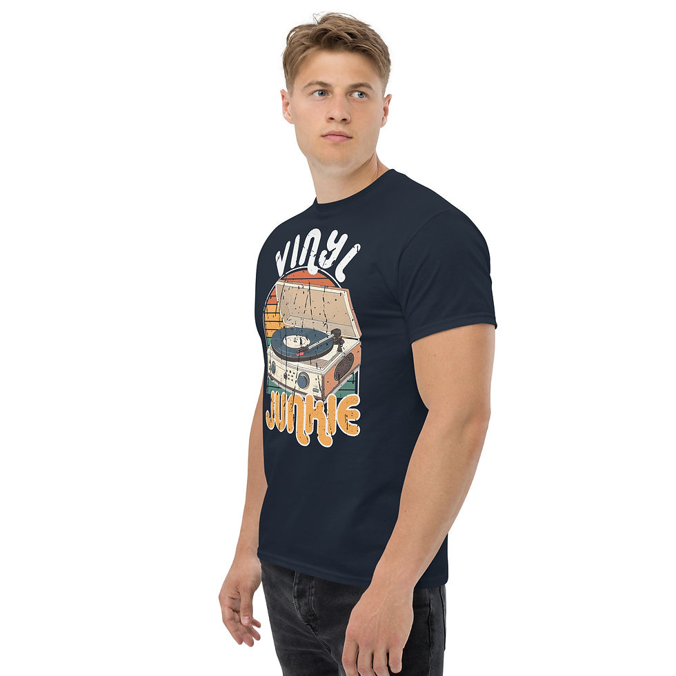 Thumbnail: VINYL JUNKIE - Unisex Classic Tee