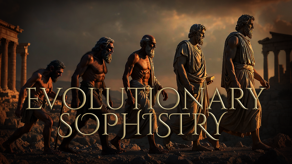 Evolutionary Sophistry: The Newspeak of Naturalism