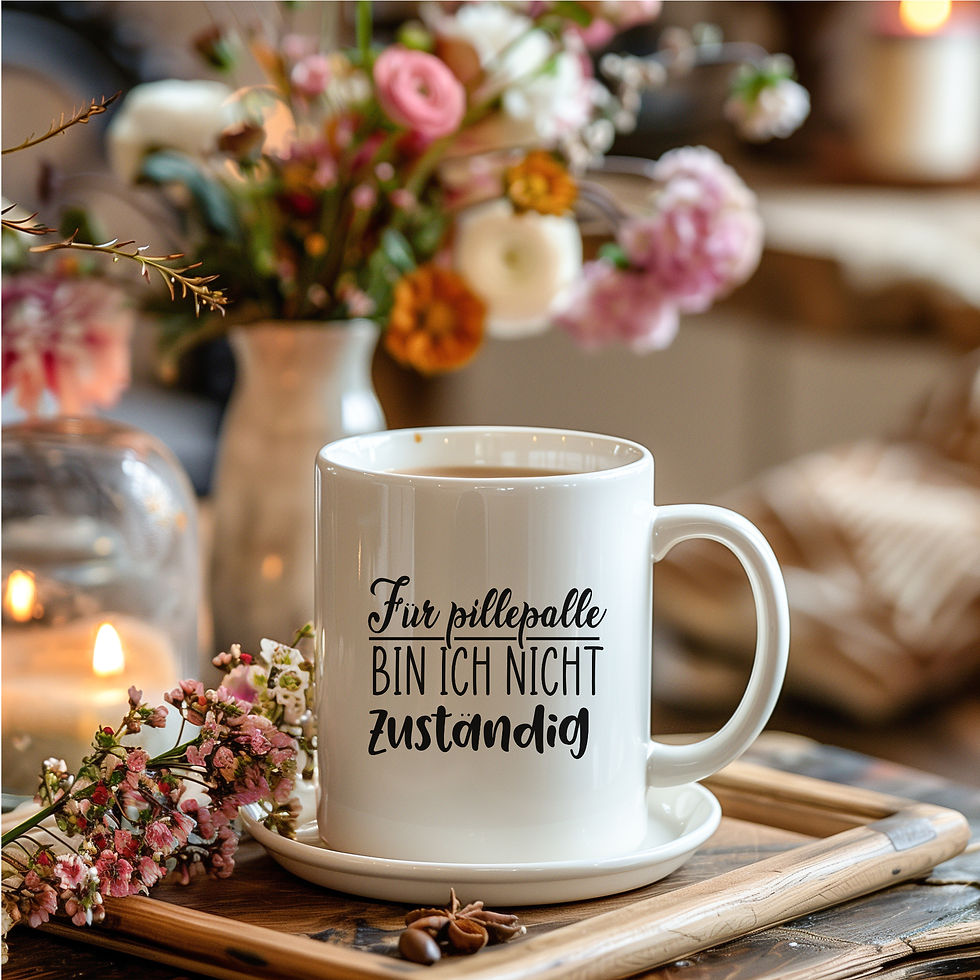 Miniaturbild: Tasse - Für pillepalle bin ich nicht zuständig