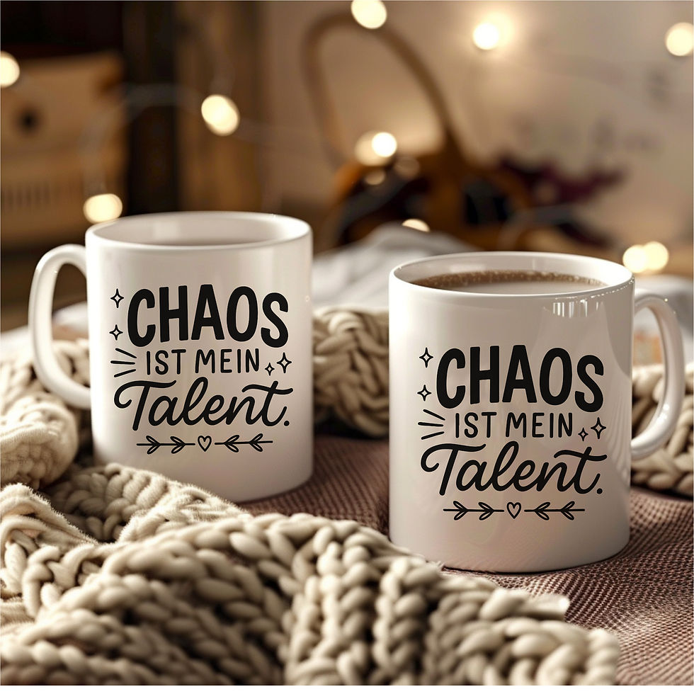 Miniaturbild: Tasse - Chaos ist mein Talent