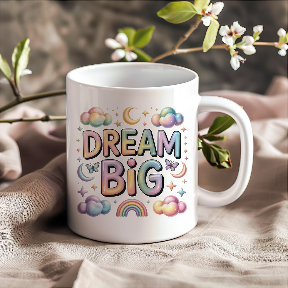 Miniaturbild: Tasse - Dream big
